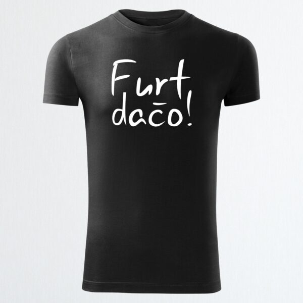 80. Furt daco cierne panske tricko bavlna slnko tasky samolepky tricka mikiny bundy trend mantino